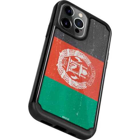 Afghanistan Flag Distressed iPhone 13 Pro Cargo Case