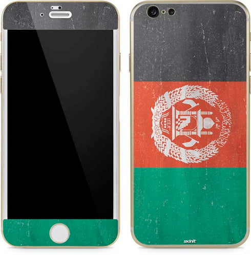 Afghanistan Flag Distressed iPhone 6/6s Skin
