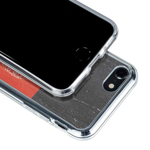 Afghanistan Flag Distressed iPhone SE (2nd & 3rd Gen) Clear Case