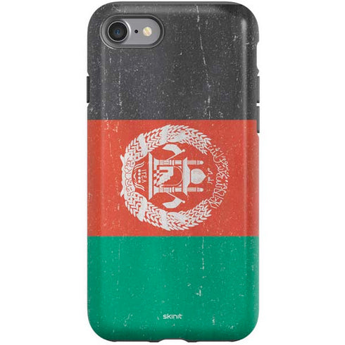 Afghanistan Flag Distressed iPhone SE (2nd & 3rd Gen) Pro Case
