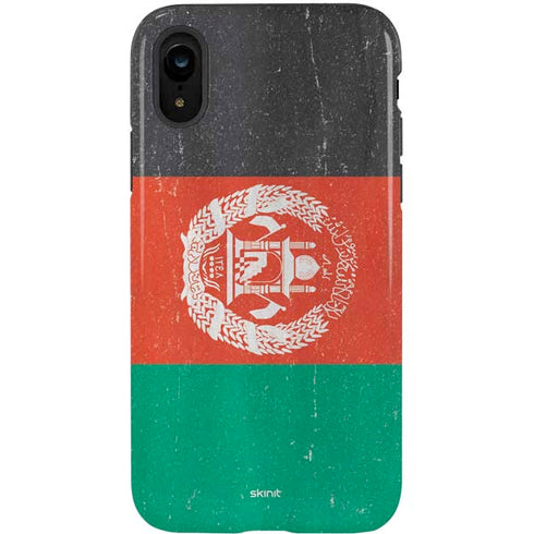 Afghanistan Flag Distressed iPhone XR Pro Case