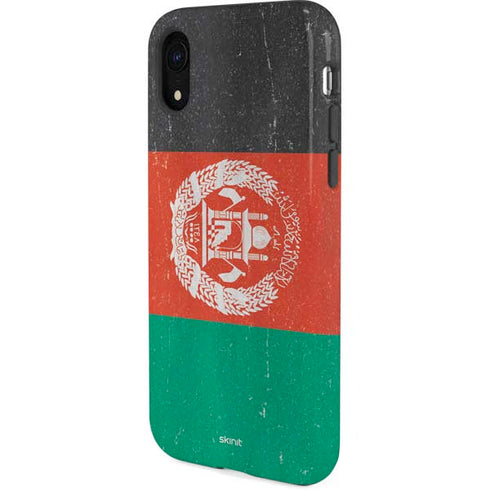 Afghanistan Flag Distressed iPhone XR Pro Case