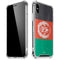 Afghanistan Flag Distressed iPhone XS Max Clear Case
