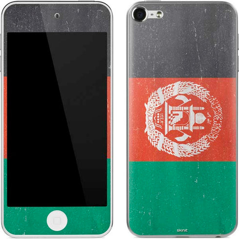 Afghanistan Flag Distressed Apple iPod Skin