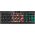 Afghanistan Flag Distressed K95 RGB PLATINUM Mechanical Gaming Keyboard Skin
