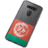 Afghanistan Flag Distressed LG K51/Q51 Clear Case