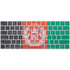 Afghanistan Flag Distressed Magic Keyboard Skin