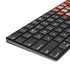 Afghanistan Flag Distressed Magic Keyboard with Numeric Keypad Skin