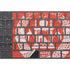 Afghanistan Flag Distressed Magic Keyboard with Numeric Keypad Skin