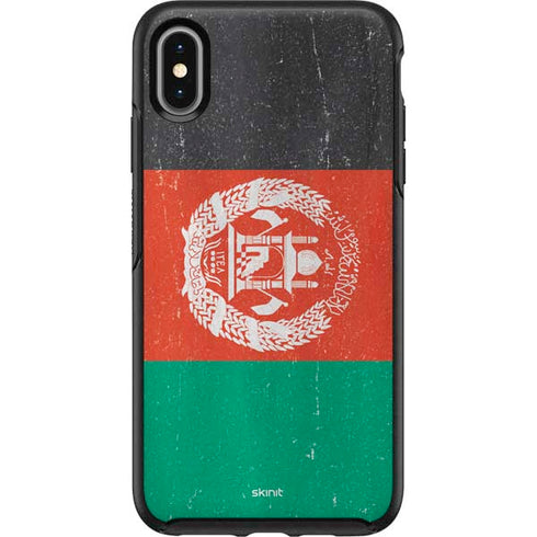 Afghanistan Flag Distressed Otterbox Symmetry iPhone Skin