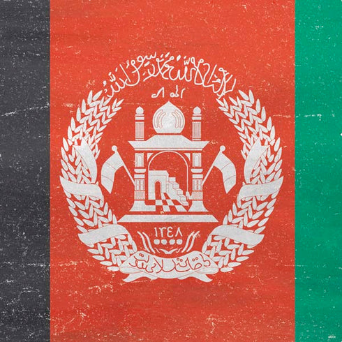 Afghanistan Flag Distressed PS4 Console and Controller Bundle Skin