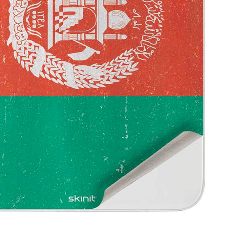 Afghanistan Flag Distressed Surface Duo Skin