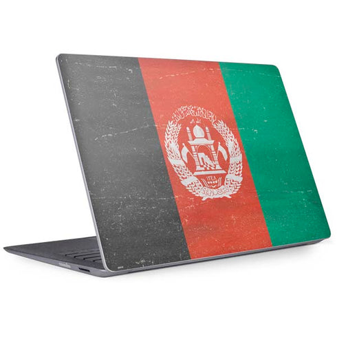 Afghanistan Flag Distressed Surface Laptop 2 Skin