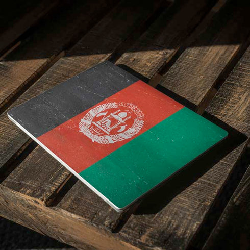 Afghanistan Flag Distressed Surface Laptop 2 Skin