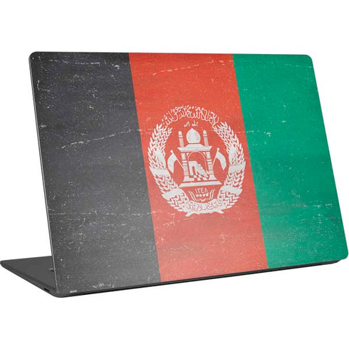 Afghanistan Flag Distressed Surface Laptop 4 15in Skin