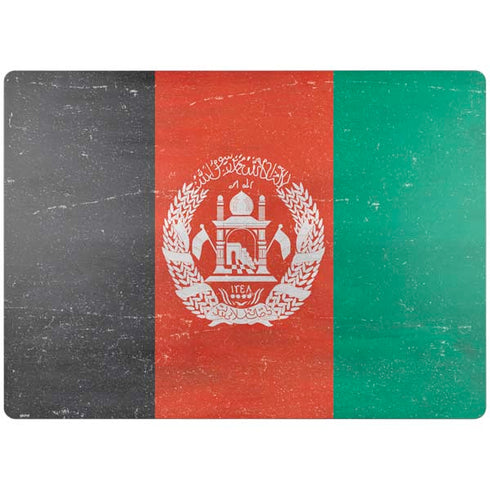 Afghanistan Flag Distressed Surface Laptop 4 15in Skin