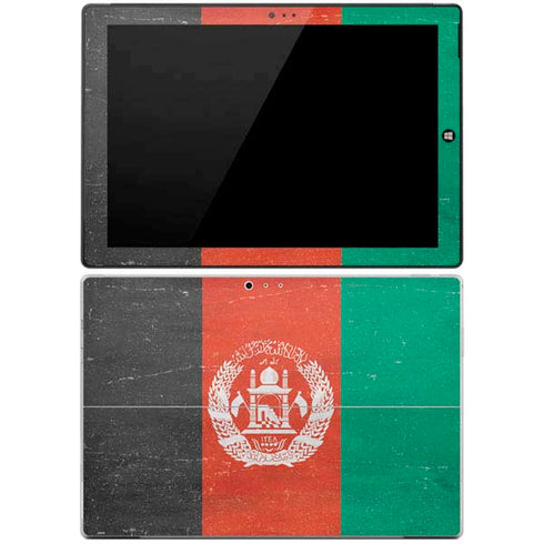 Afghanistan Flag Distressed Surface Pro 3 Skin