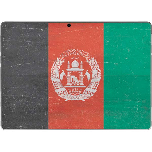 Afghanistan Flag Distressed Surface Pro 8 Skin