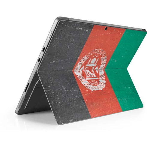 Afghanistan Flag Distressed Surface Pro 8 Skin