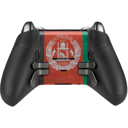 Afghanistan Flag Distressed Xbox Elite Wireless Controller Series 2 Skin