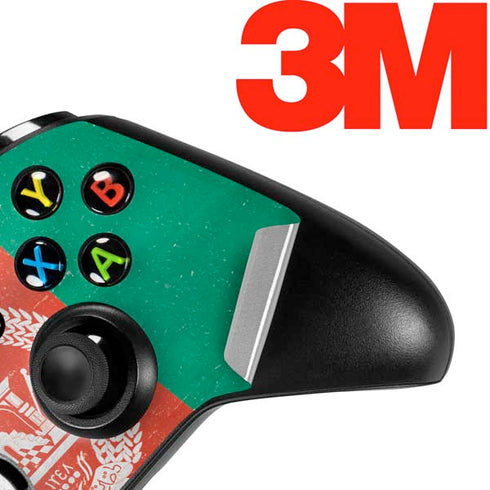 Afghanistan Flag Distressed Xbox One S Controller Skin
