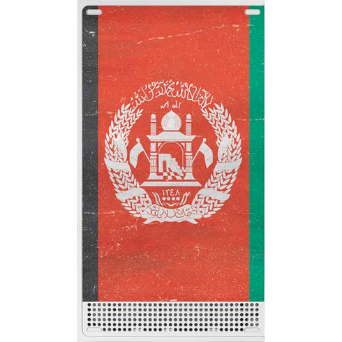 Afghanistan Flag Distressed Xbox Series S Skins