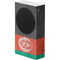 Afghanistan Flag Distressed Xbox Series S Console Skin