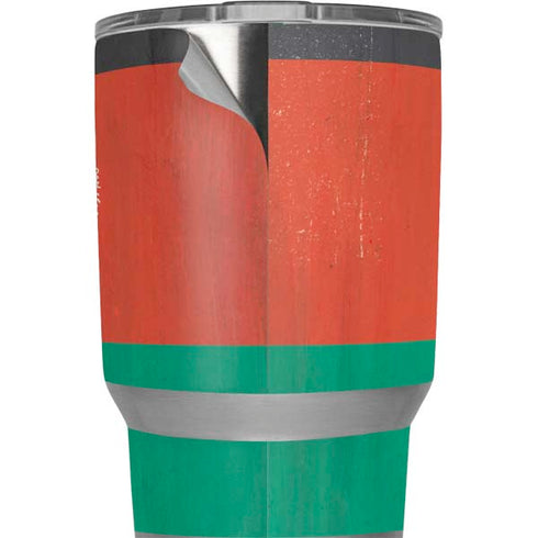 Afghanistan Flag Distressed Yeti 20oz Tumbler Skin