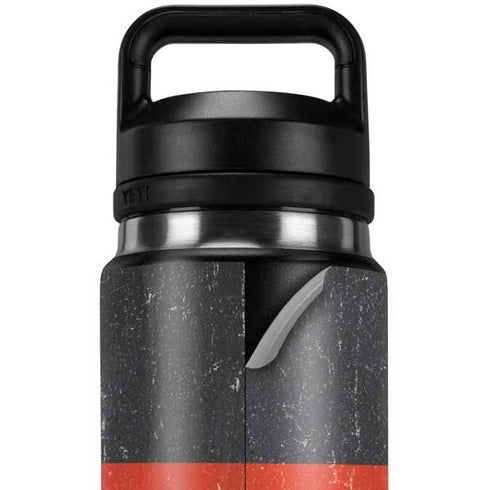 Afghanistan Flag Distressed YETI Rambler 26oz Bottle Skin