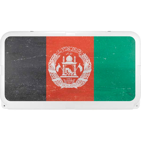 Afghanistan Flag Distressed YETI Tundra 75 Hard Cooler Skin