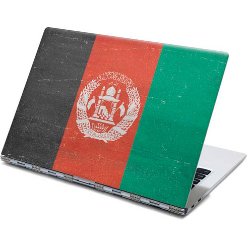 Afghanistan Flag Distressed Yoga 910 2-in-1 14in Touch-Screen Skin
