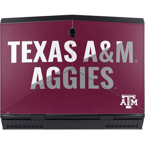 Texas A&M University Aggies Dell Alienware Skin