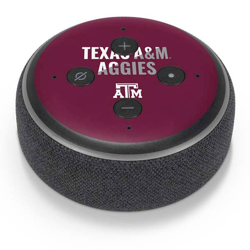 Texas A&M University Aggies Amazon Echo Dot Skin