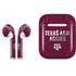 Texas A&M University Aggies Apple AirPods 2 Skin