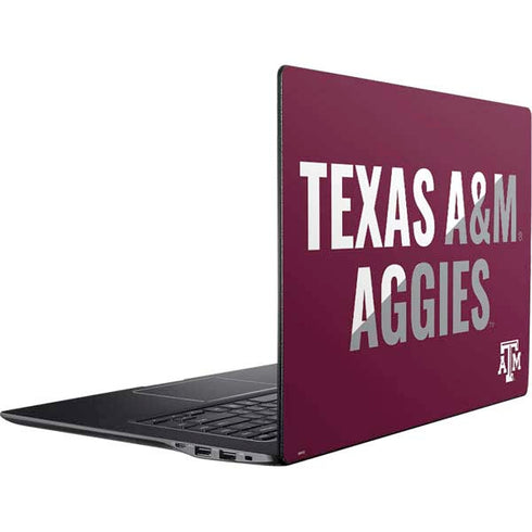 Texas A&M University Aggies Ativ Book 9 (15.6in 2014) Skin