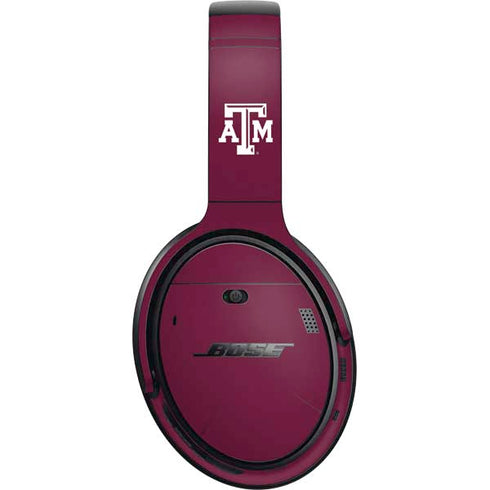 Texas A&M University Aggies Bose QuietComfort 35 Headphones Skin