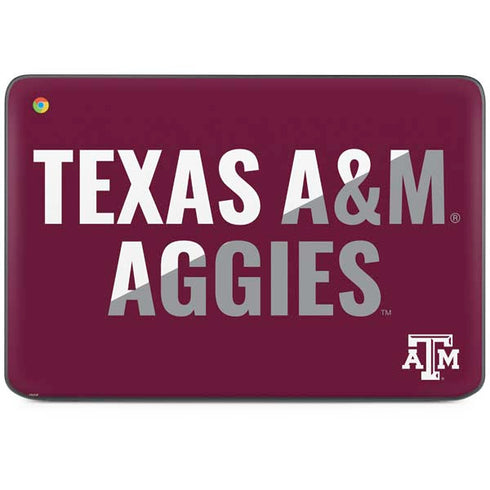 Texas A&M University Aggies HP Chromebook Skin