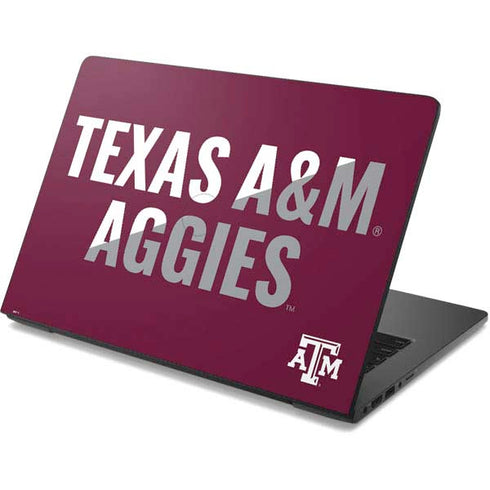 Texas A&M University Aggies Dell Chromebook Skin