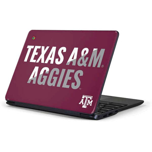 Texas A&M University Aggies Samsung Chromebook Skin