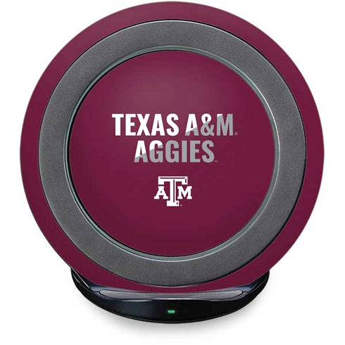 Texas A&M University Aggies Fast Charge Wireless Charging Stand Skin