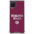 Texas A&M University Aggies Galaxy A12 Clear Case