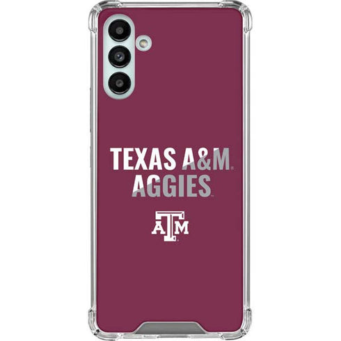 Texas A&M University Aggies Galaxy A13 5G Clear Case