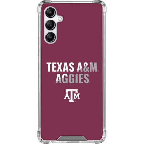 Texas A&M University Aggies Galaxy A14 5G Clear Case