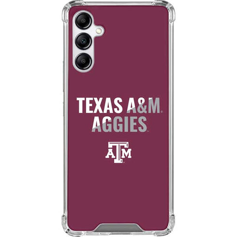 Texas A&M University Aggies Galaxy A15 5G Clear Case