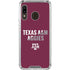 Texas A&M University Aggies Galaxy A30 Clear Case