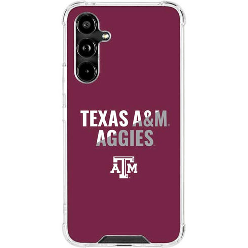 Texas A&M University Aggies Galaxy A54 5G Clear Case