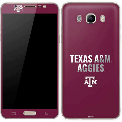 Texas A&M University Aggies Galaxy J7 Skin