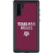 Texas A&M University Aggies Galaxy Note 10 Waterproof Case