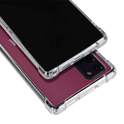 Texas A&M University Aggies Galaxy Note20 5G Clear Case