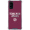 Texas A&M University Aggies Galaxy S20 FE Clear Case